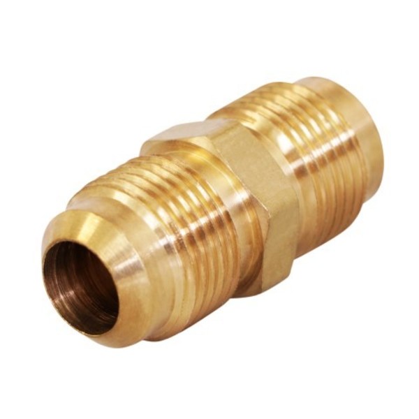 Everflow 1/2" Flare Union Pipe Fitting; Brass F42-12